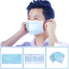 10PCS Disposable Face Masks Elastic Earloop Dustproof Anti-bacteria Spit Splash Protection for Health Care