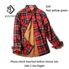 Velvet Thick Warm Women's Plaid Shirt Female Long Sleeve Tops M-5XL Winter Fleece Casual Check Blouse Autumn Clothes T77710A