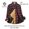 Velvet Thick Warm Women's Plaid Shirt Female Long Sleeve Tops M-5XL Winter Fleece Casual Check Blouse Autumn Clothes T77710A