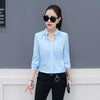 Summer Korean Fashion Womens Tops and Blouses Chiffon Women Blouses Short Sleeve White Office Lady Shirts Ladies Tops